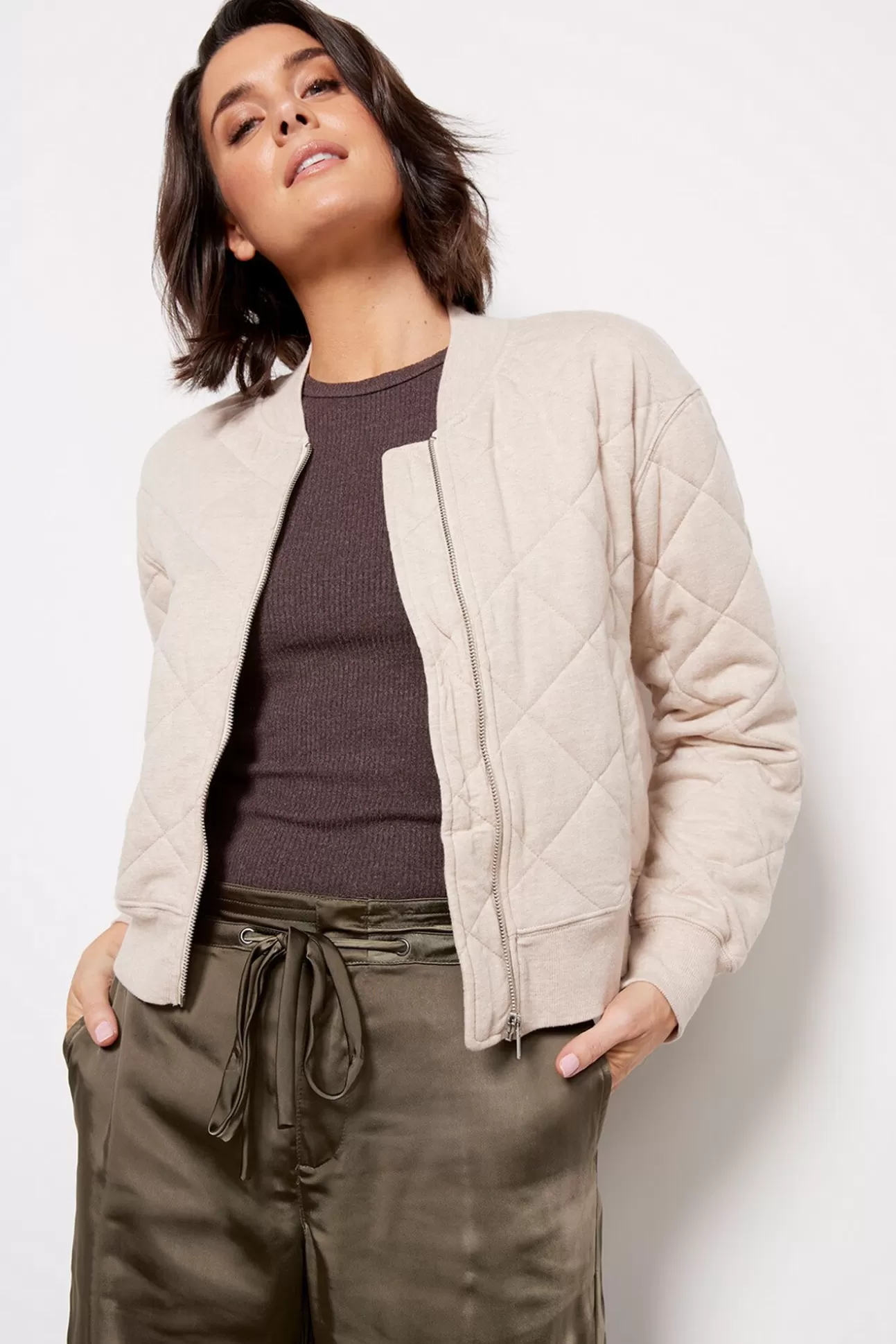 Maya Quilted Bomber^Z SUPPLY Cheap