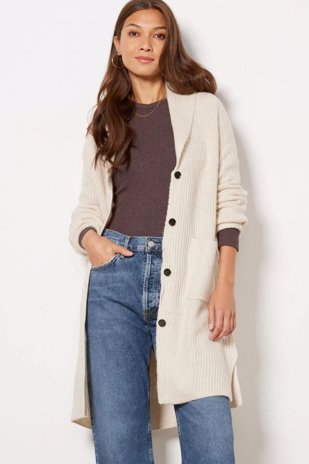 Parker Shawl Collar Cardigan^EVEREVE Online