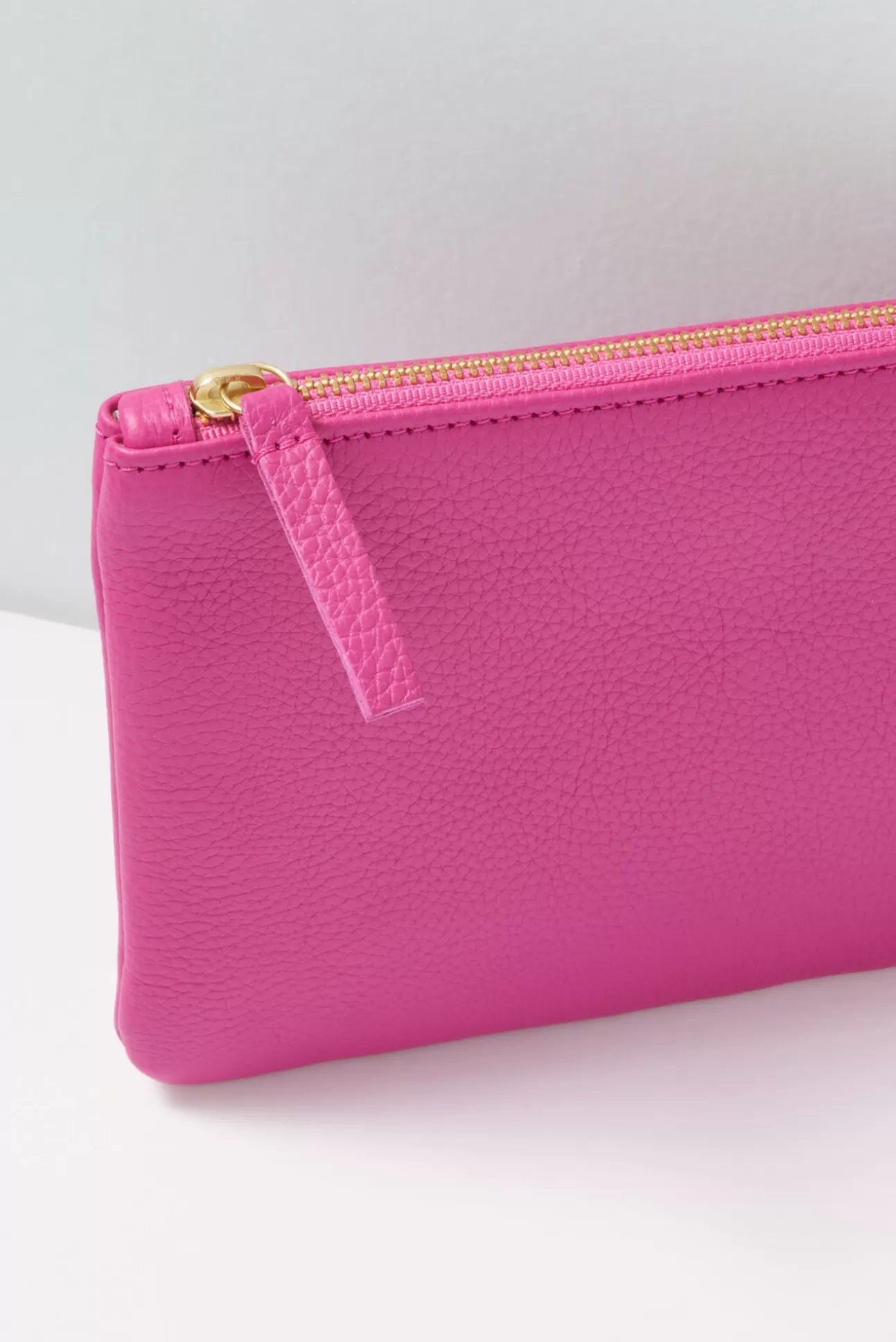 Pink Leather Pouch^PRIMECUT Best Sale