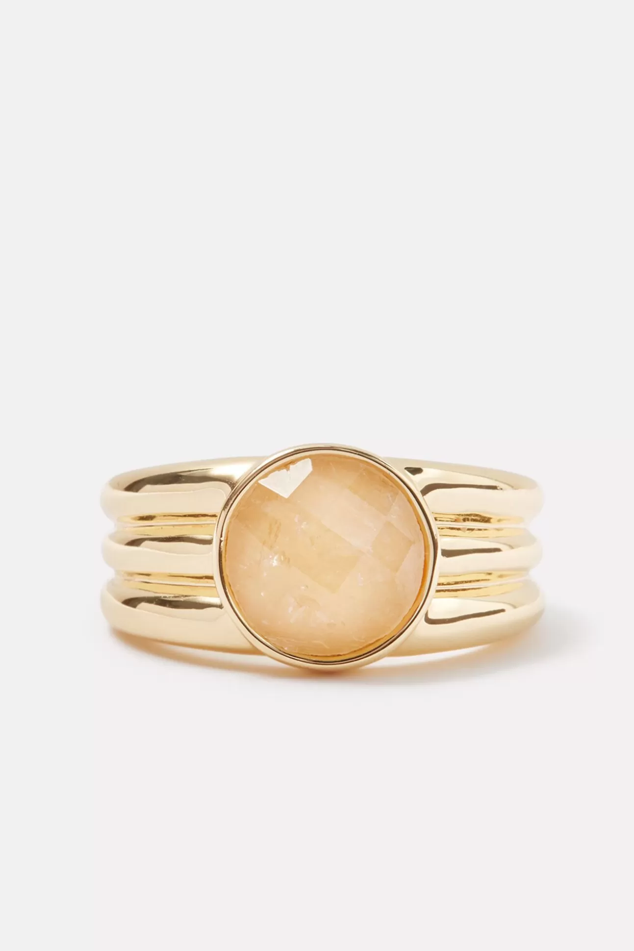 Power Gemstone Reed Ring For Abundance^GORJANA Fashion