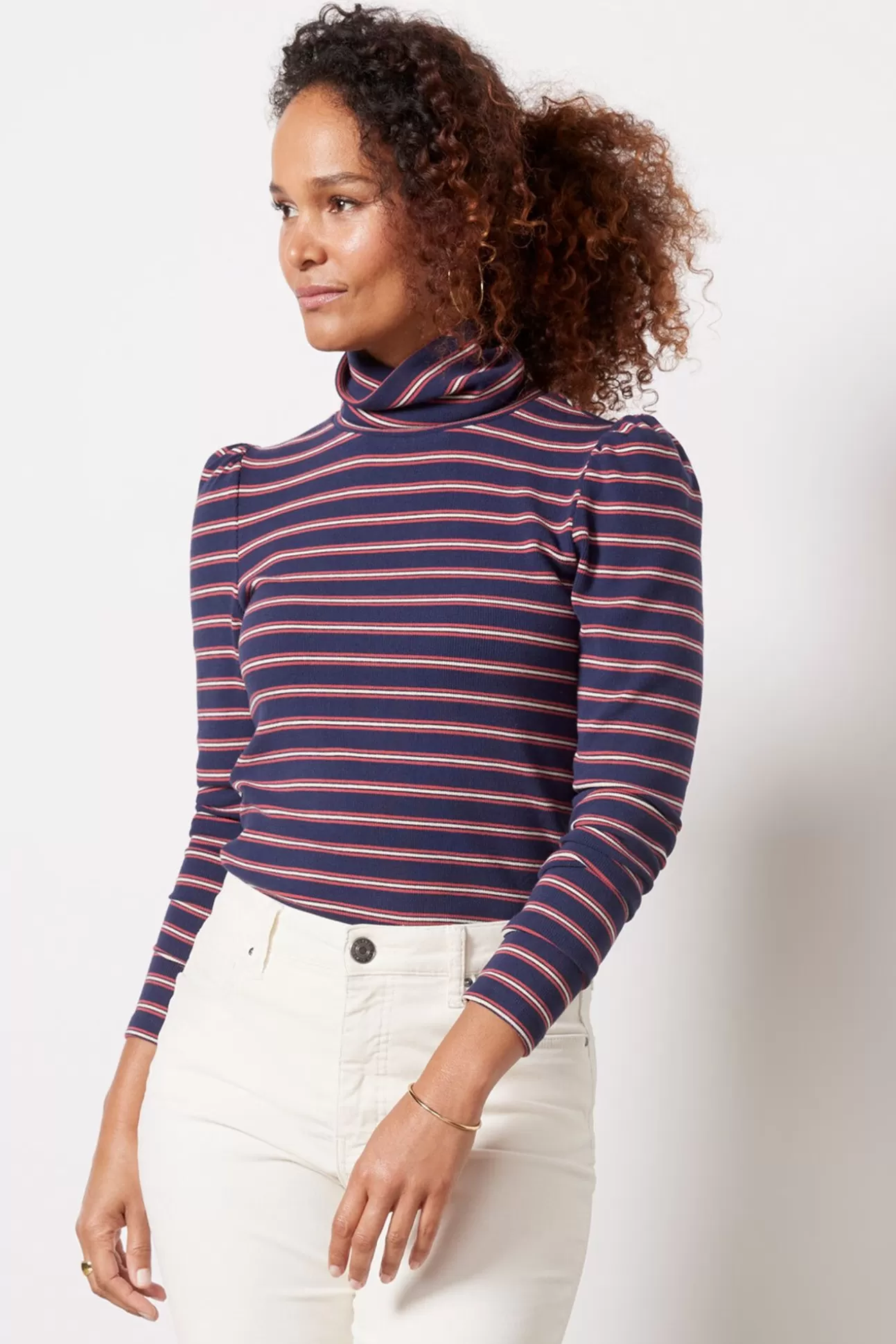 Quincy Stripe Rib Top^EVEREVE Cheap