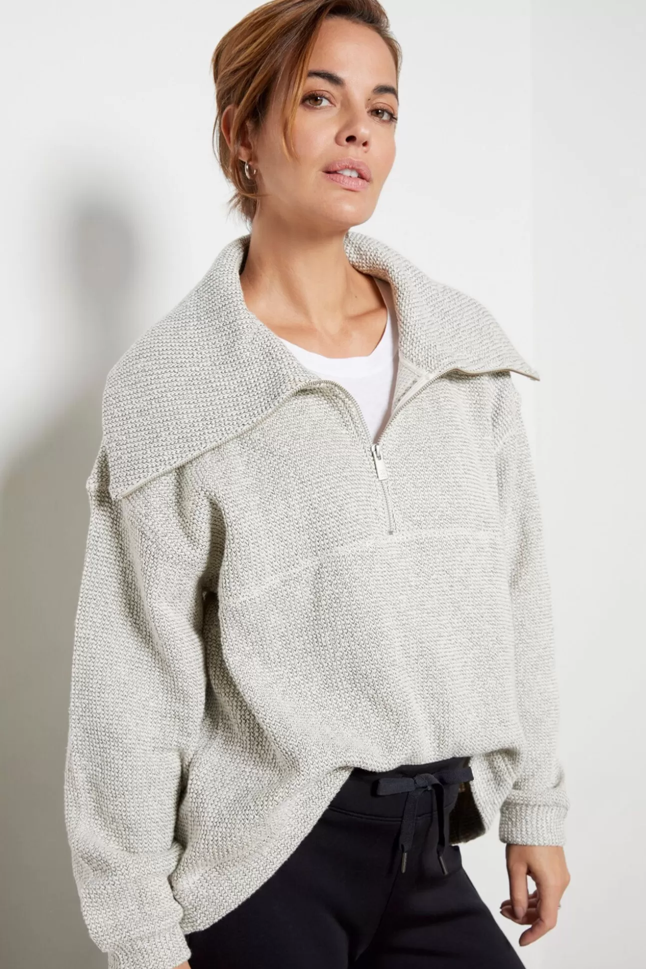 Restful Boucle Half Zip^SWEATY BETTY Best Sale