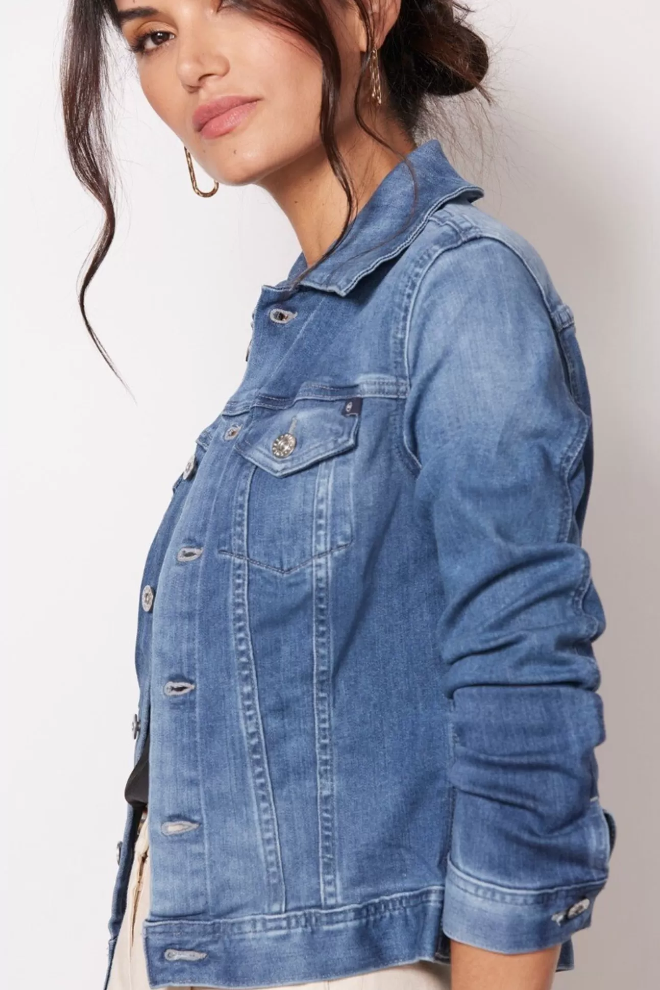 Robyn Denim Jacket^AG Flash Sale