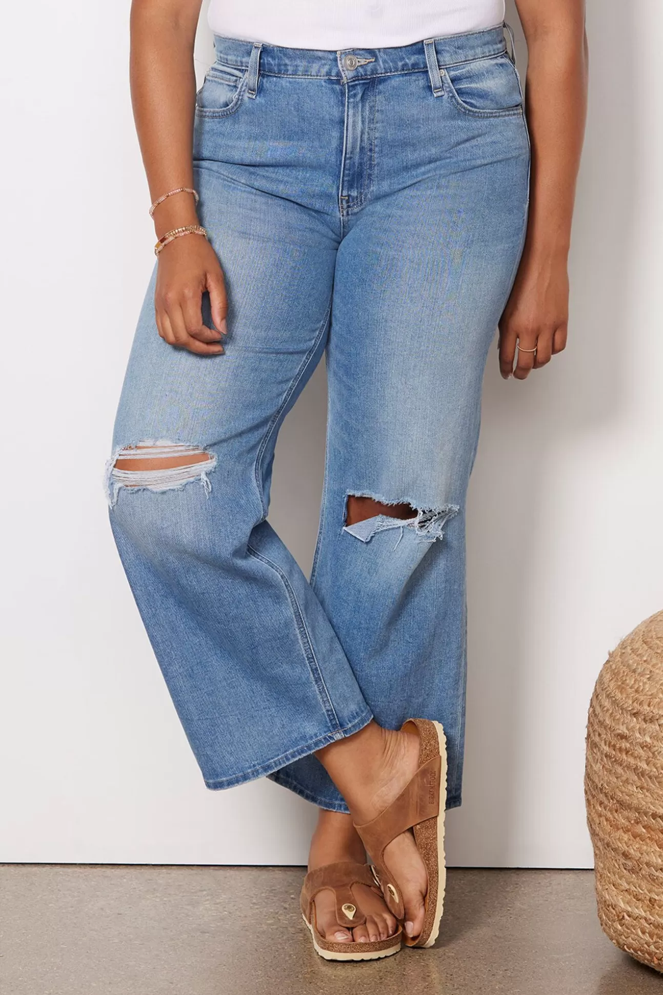 Rosie High Rise Wide Leg Ankle Jean^HUDSON Discount