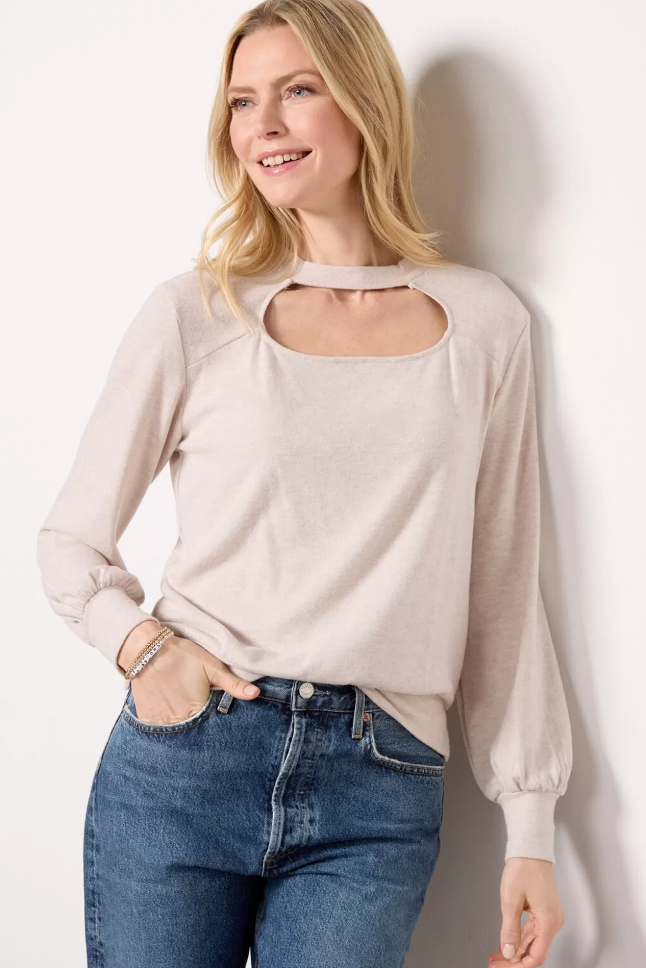 Roxy Brushed Top^LNA Flash Sale