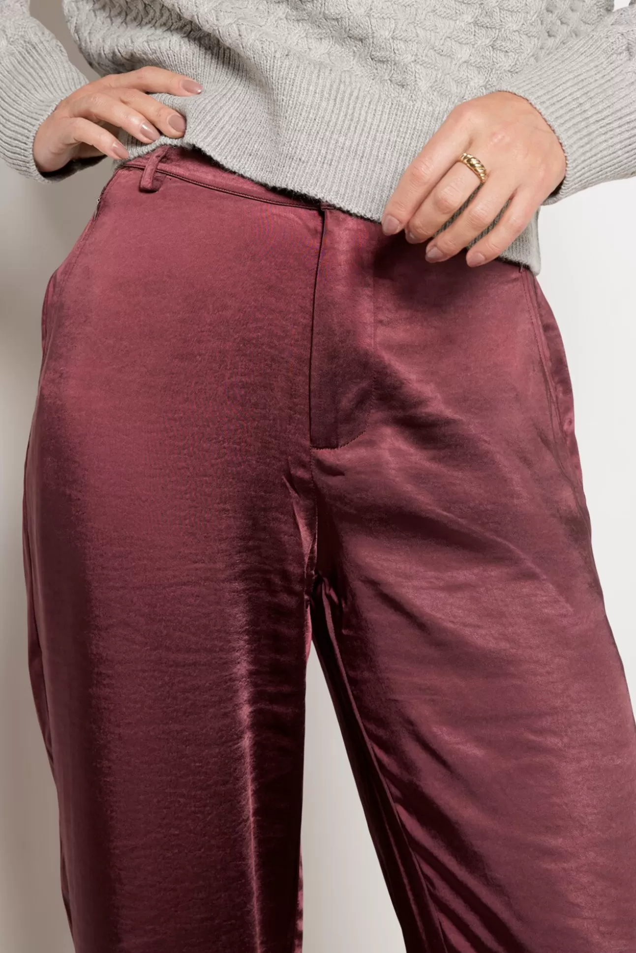 Satin Trouser^GOOD AMERICAN Online