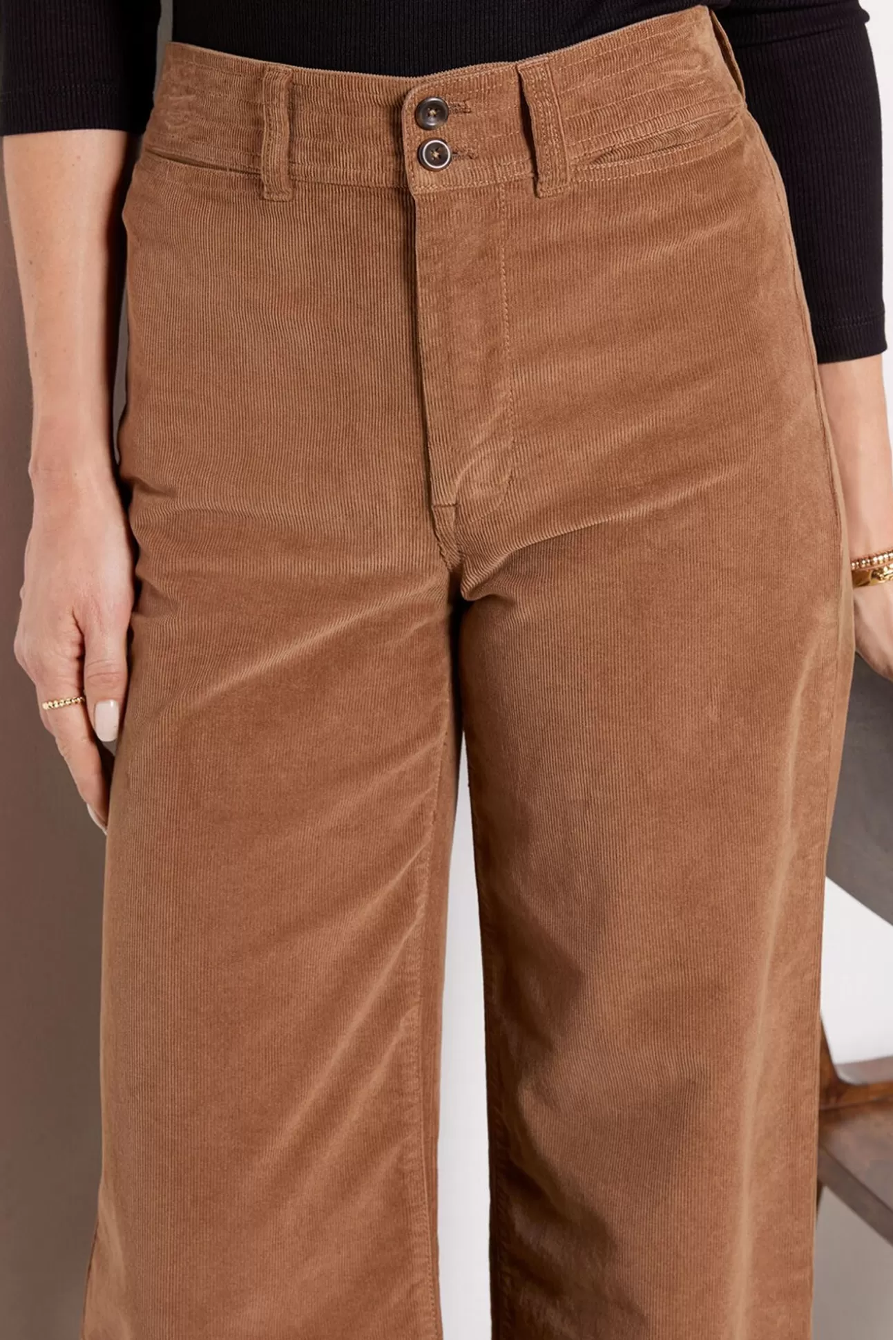 Stretch Cord Wide Leg Pant^FAHERTY Fashion