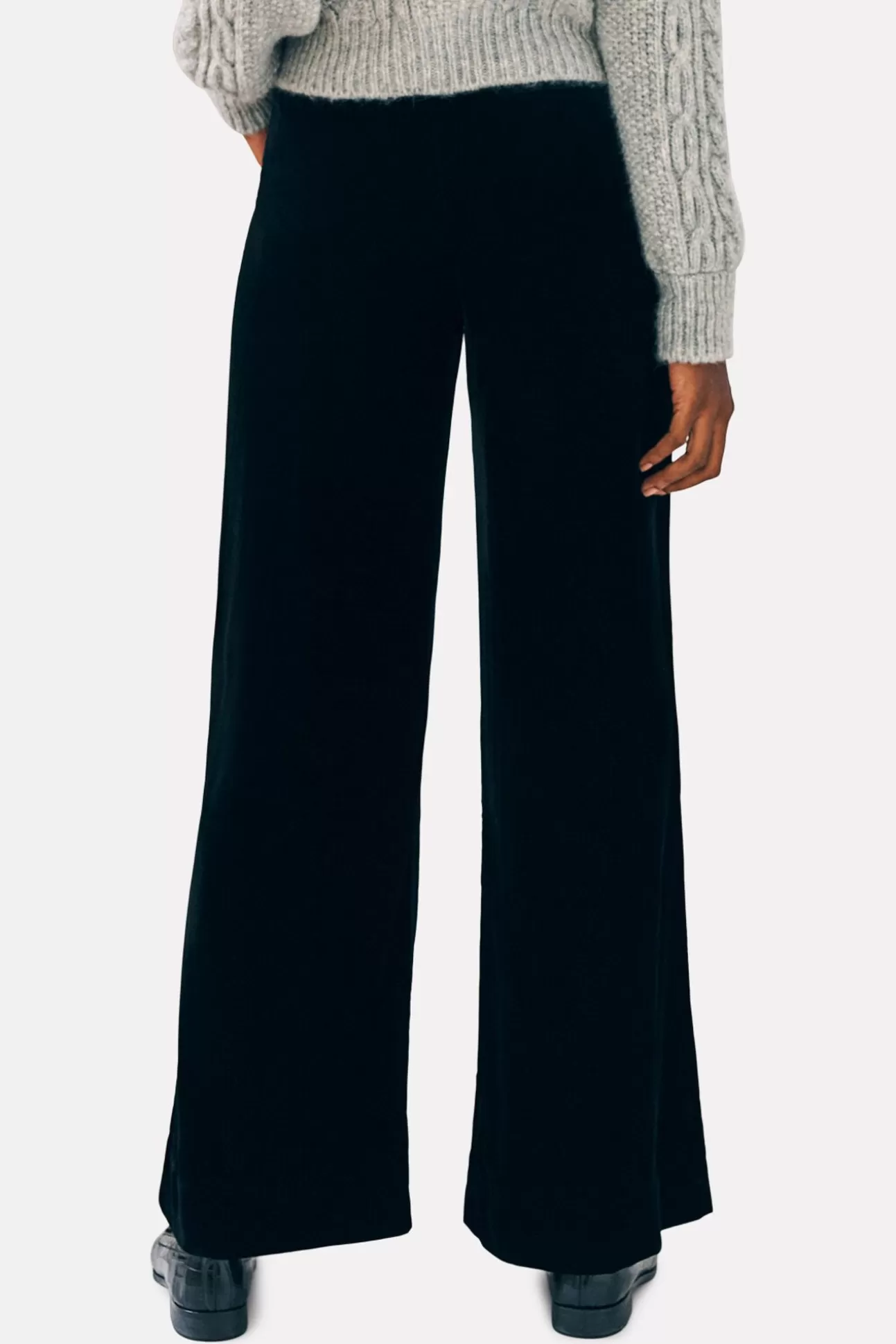 Stretch Silk Velvet Genevieve Pant^FAHERTY Discount