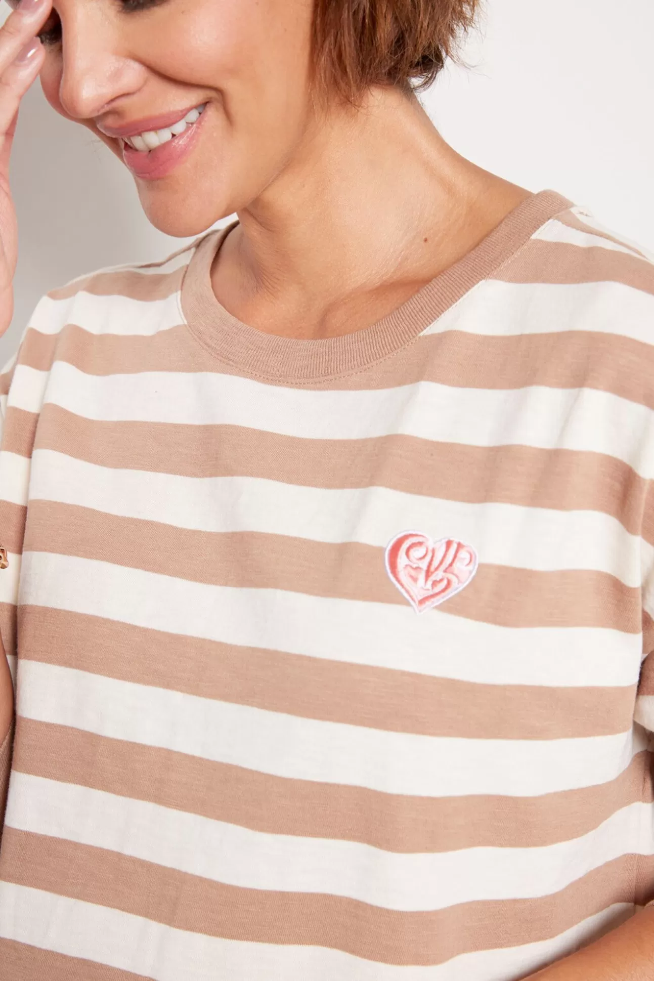 Stripe Love Long Sleeve Tee^Z SUPPLY Clearance