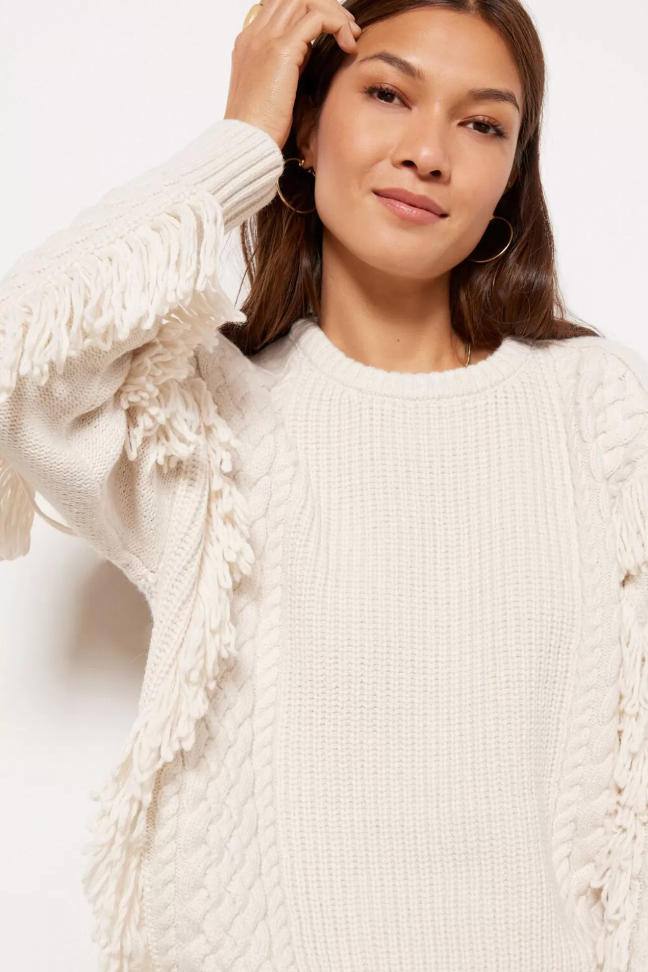 Thais Fringe Pullover^SPLENDID Fashion