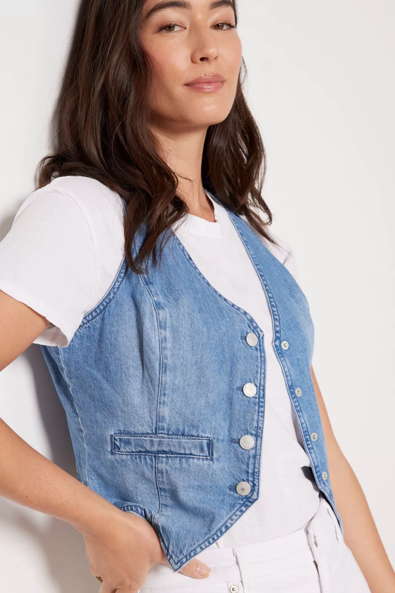 Timeless Denim Vest^BLANKNYC Sale