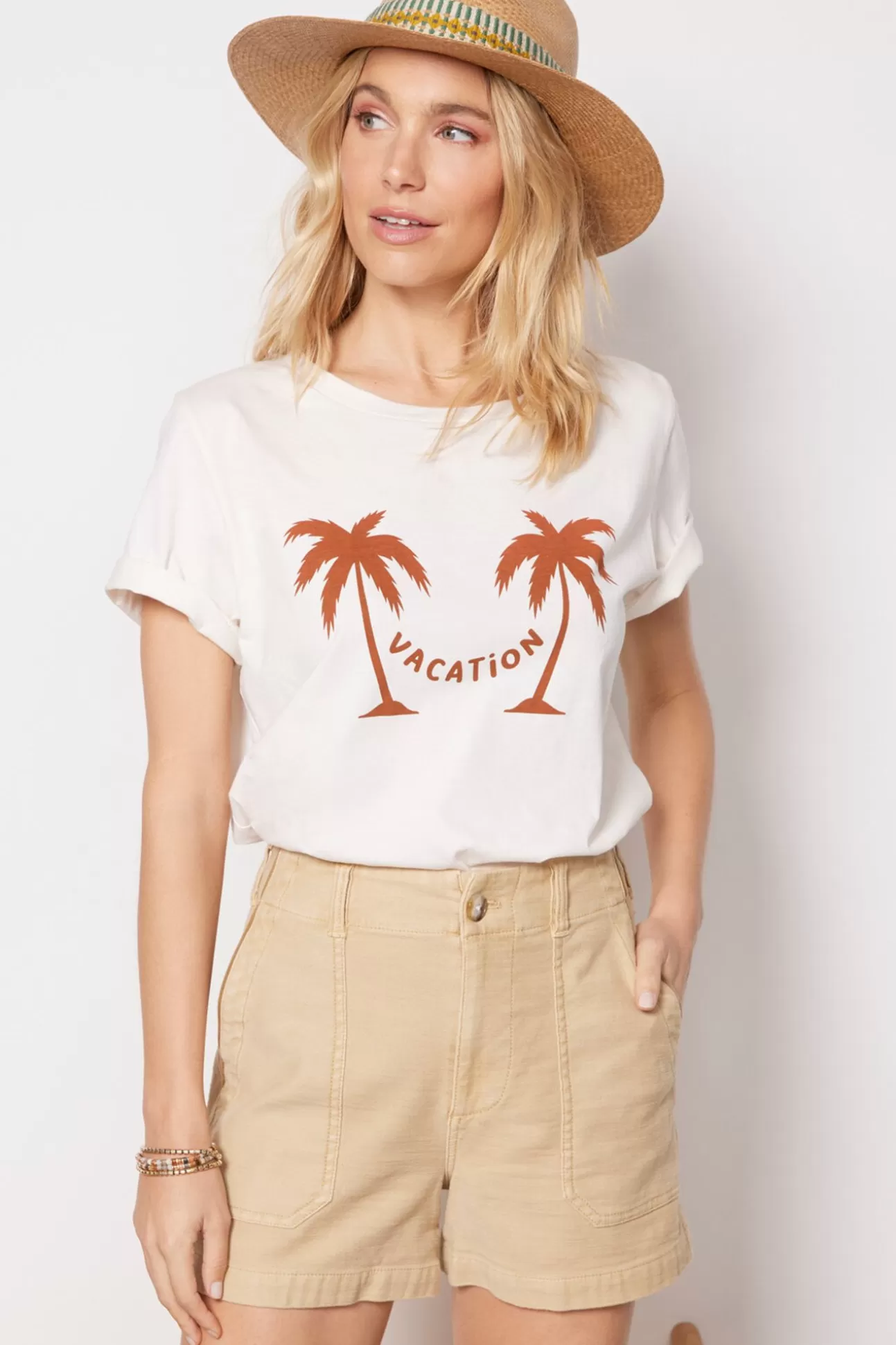 Vacation Palms Tee^SOUTH PARADE Fashion