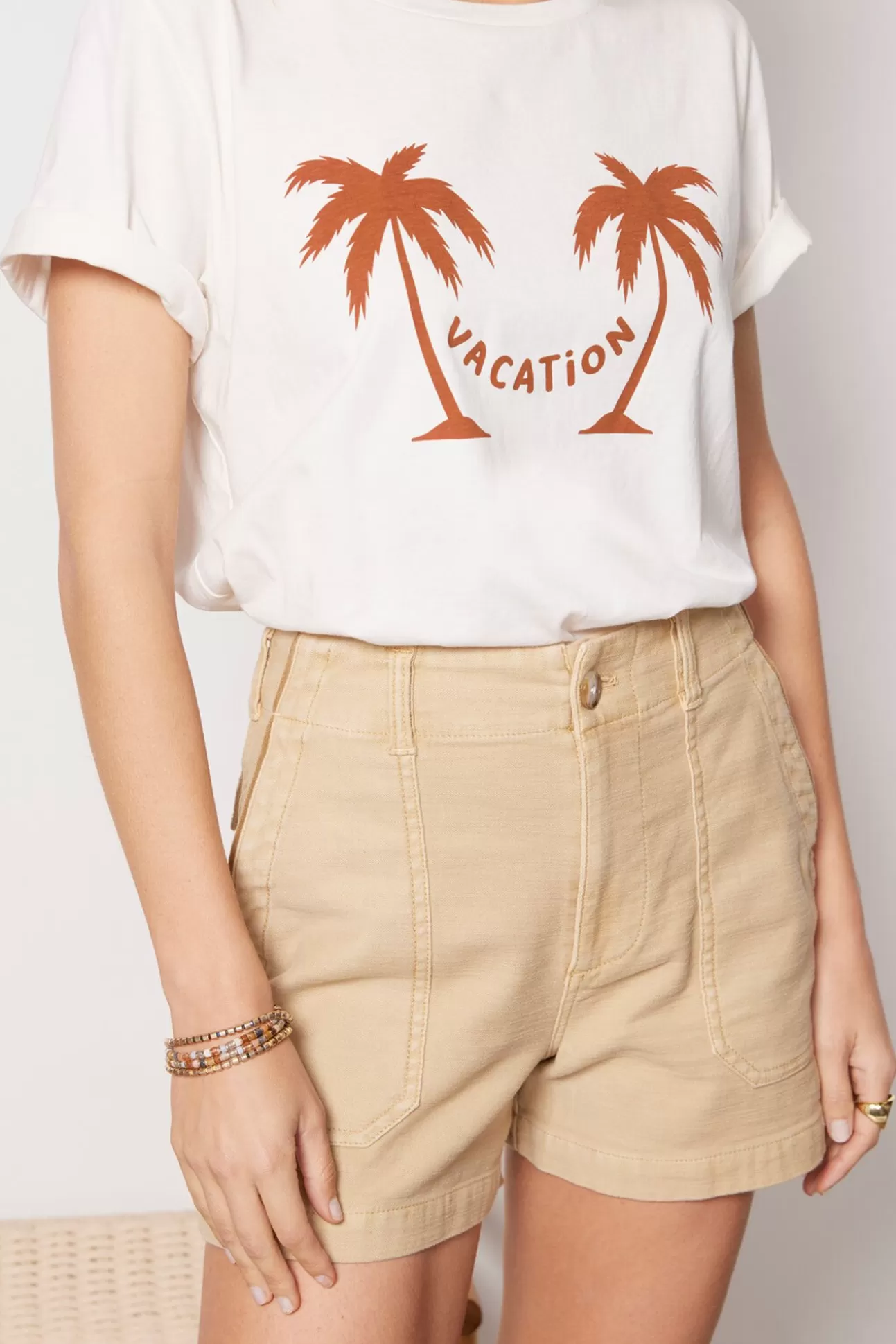 Vacation Palms Tee^SOUTH PARADE Fashion