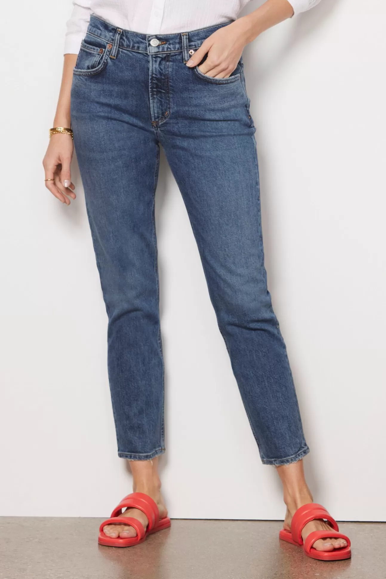 Willow Mid Rise Slim Crop Jean^AGOLDE Best Sale