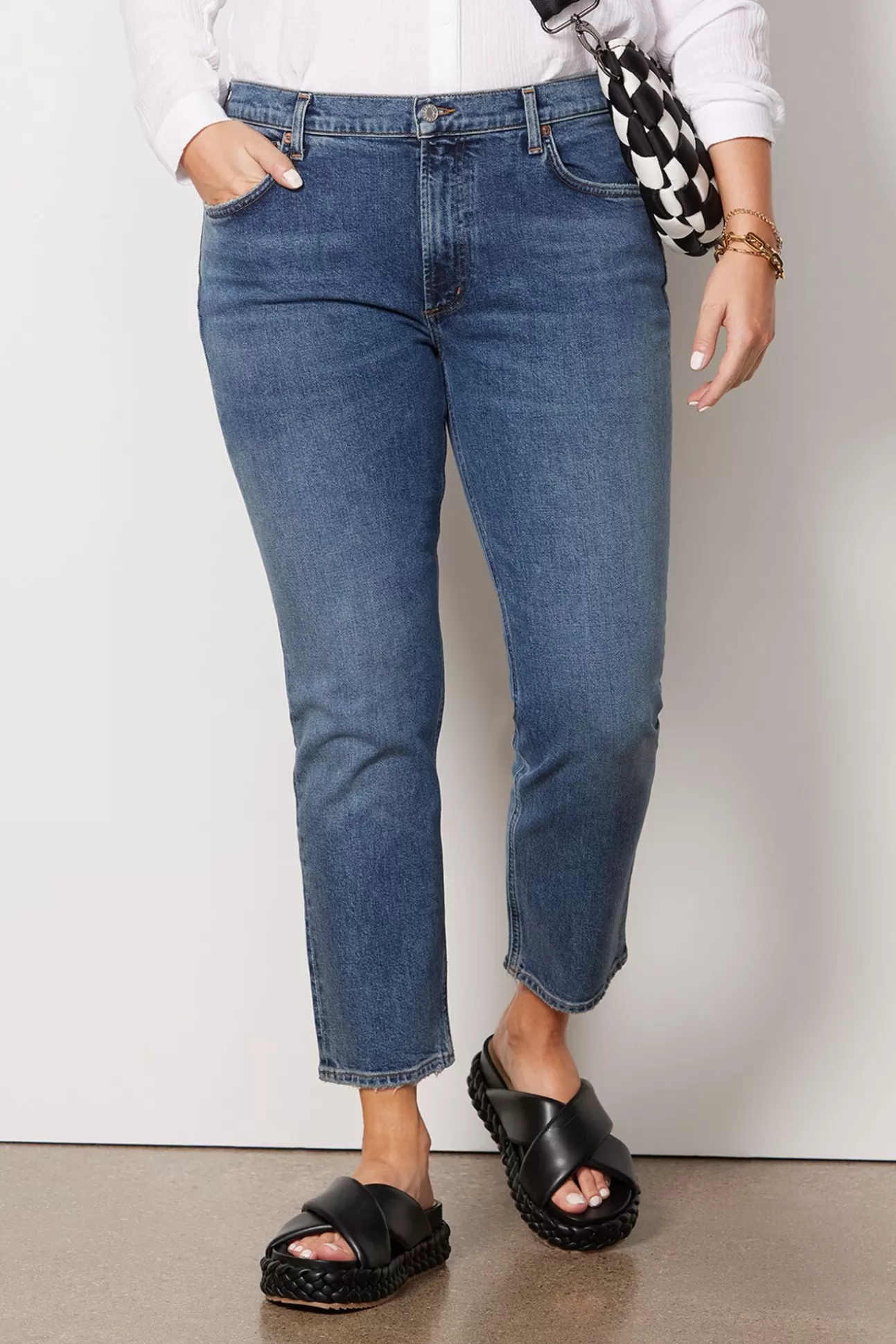 Willow Mid Rise Slim Crop Jean^AGOLDE Best Sale